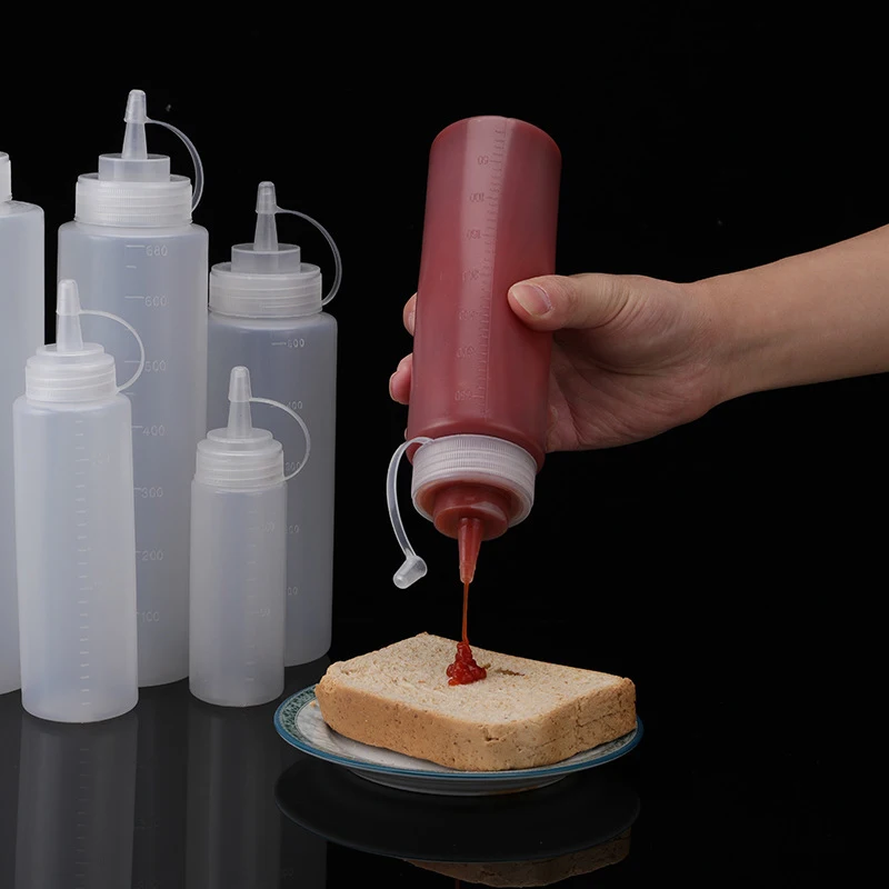 Sauce Squeeze Bottle - 스퀴즈 Large Squeeze Condiment Bottles with