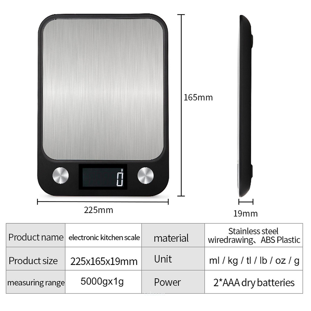 Digital Weighing Scale 5kg Cap - Portion Scale Digital 评论和价格