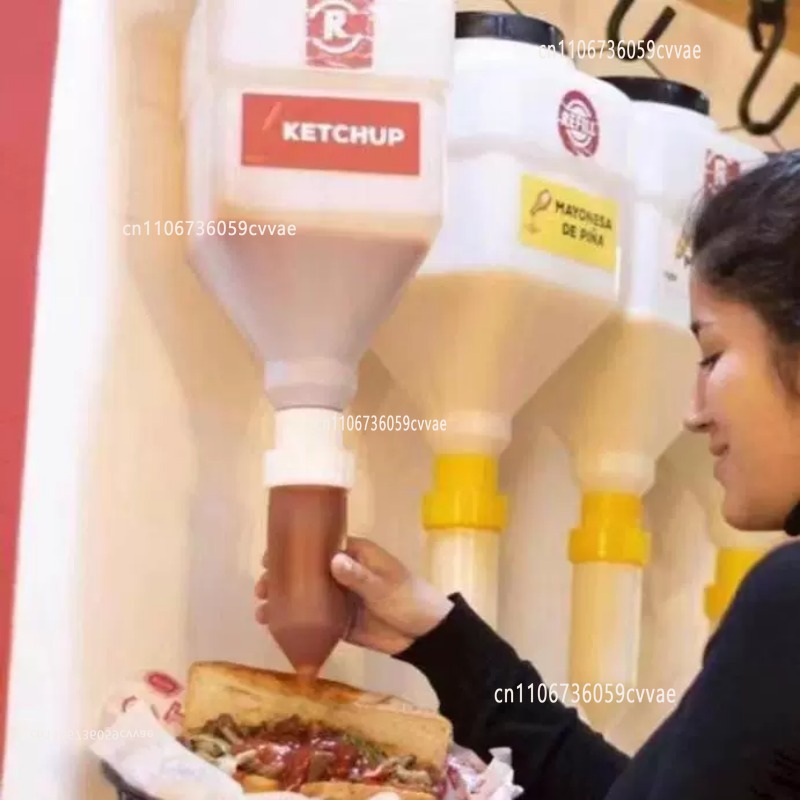Large Diameter Hanging Sauce S - Sauce Squeeze Bottle 评论和价格