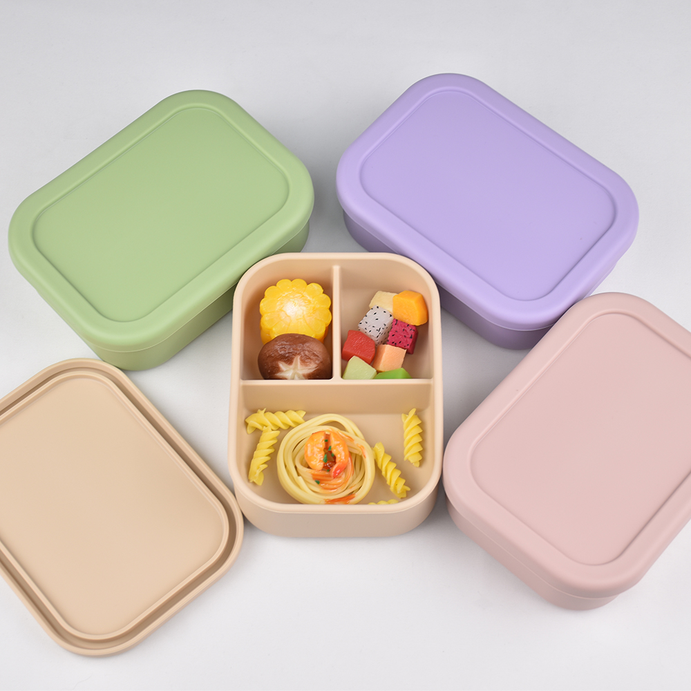 3-Compartment Food Grade Silic - Meal Prep Dinners 评论和价格