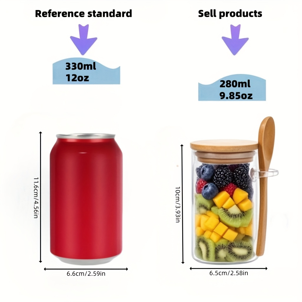 4/8/12Pcs, Oatmeal Breakfast C - Meal Prep Yogurt Containers 评论和价格
