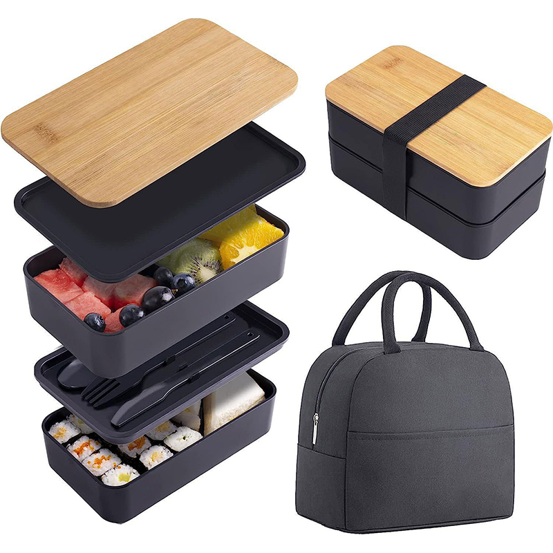 Stackable Bento Box with Utens - Meal Prep Burrito 评论和价格