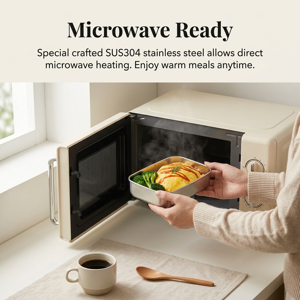 Stainless Steel Bento Box Meta - Meal Prep Dinners 评论和价格