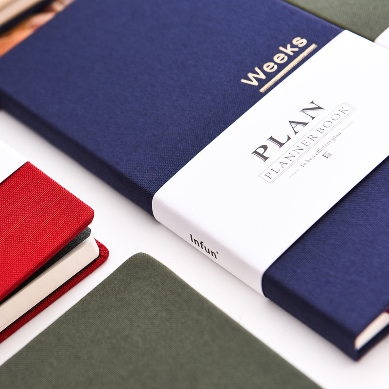 Undated Weekly Fabric A6 Journ - Meal Prep Planner 评论和价格