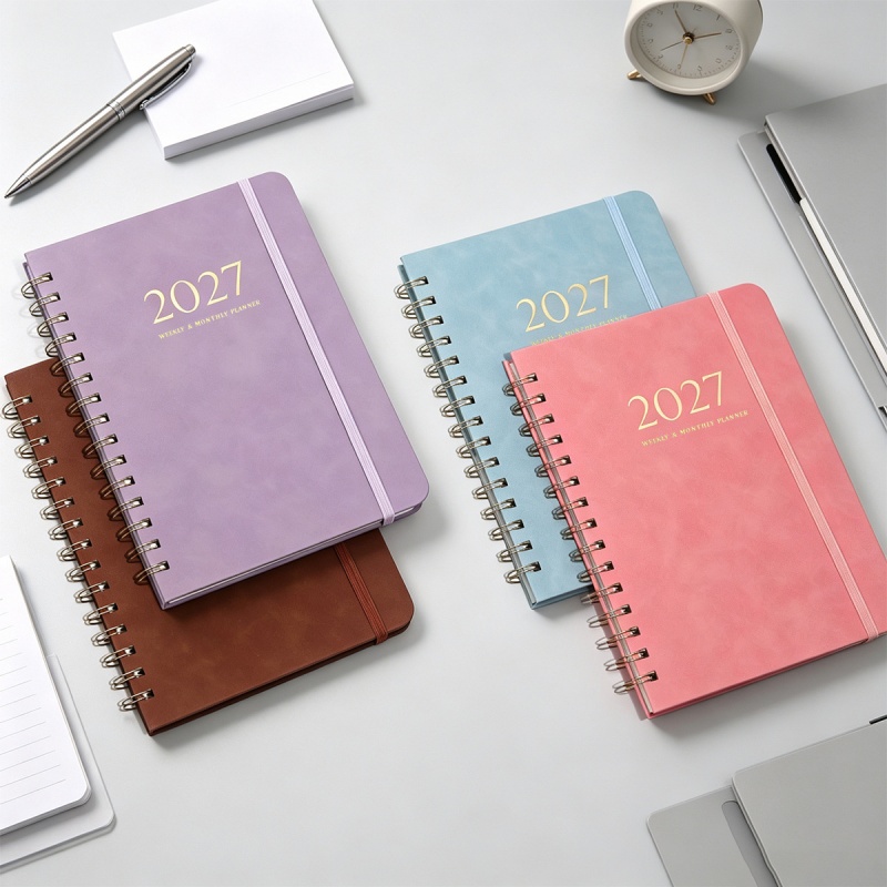 A5 PU Leather 2027 Weekly Mont - Meal Prep Planner 评论和价格