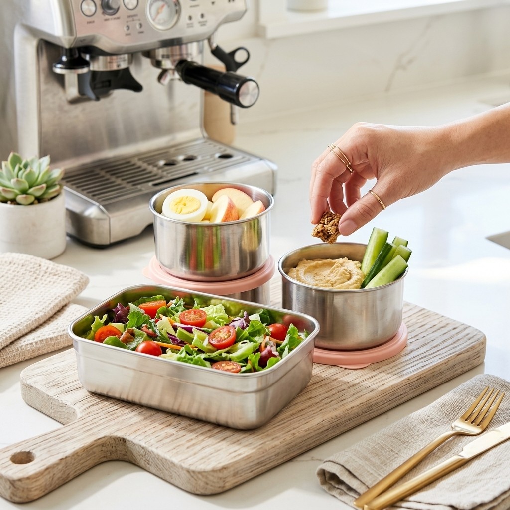 Microwave Safe 304 Stainless S - Meal Prep Dinners 评论和价格