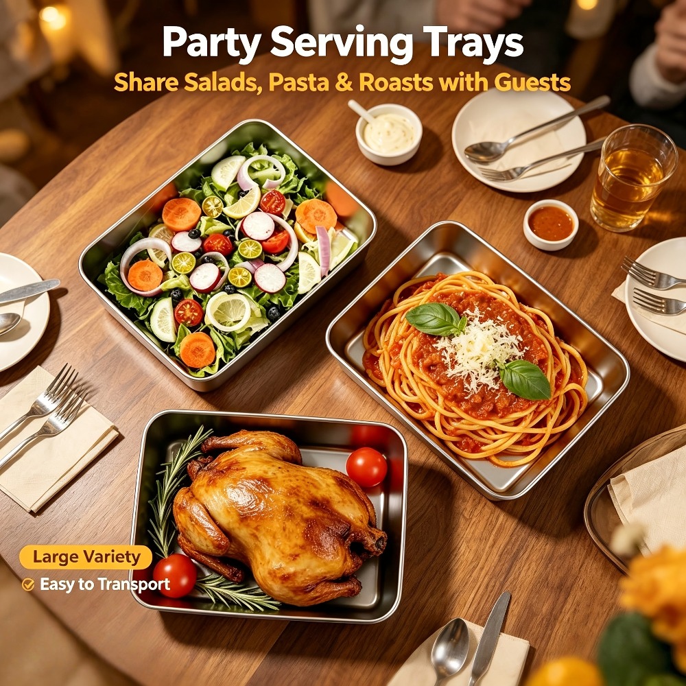 6pcs Stainless Steel Food Stor - Meal Prep Dinners 评论和价格