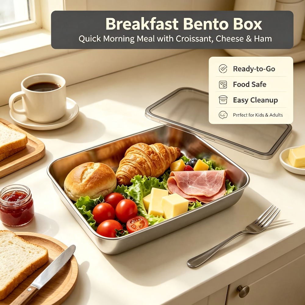 6pcs Stainless Steel Food Stor - Meal Prep Dinners 评论和价格