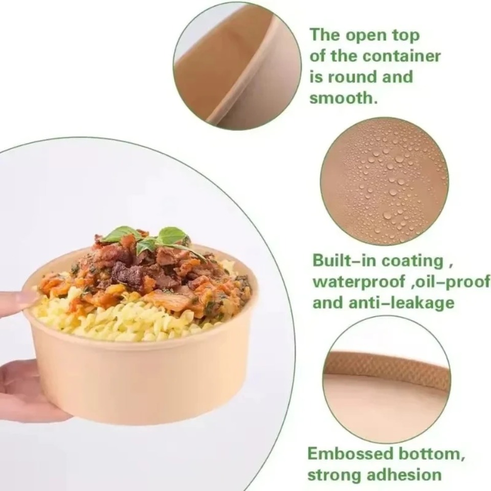 10/20PCS Disposable Kraft Pape - Meal Prep Noodles 评论和价格