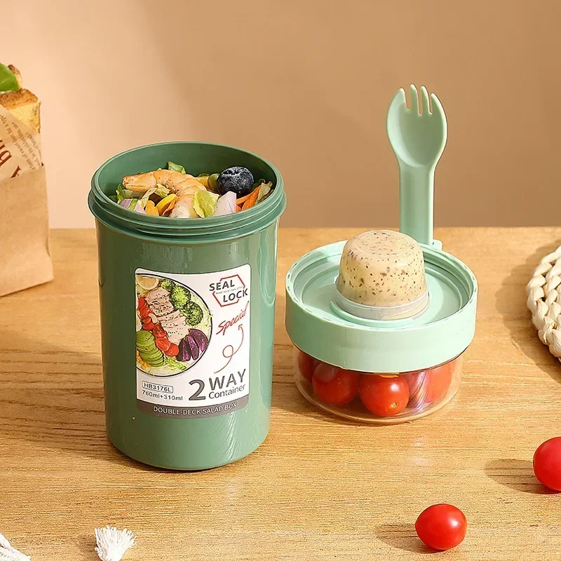 Bento Lunch Box Salad Oatmeal  - Meal Prep Yogurt Containers 评论和价格