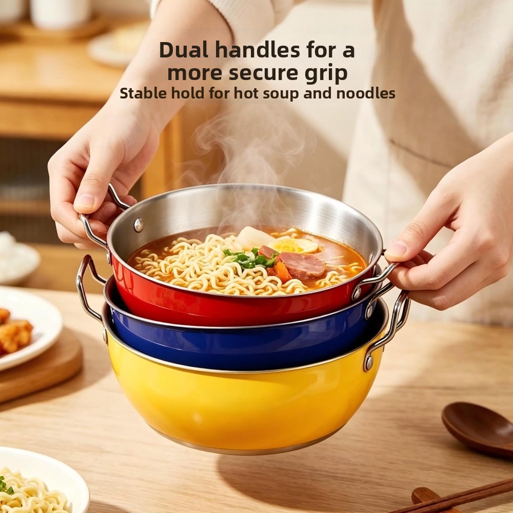 Stainless Steel Dual Handle Bo - Meal Prep Noodles 评论和价格