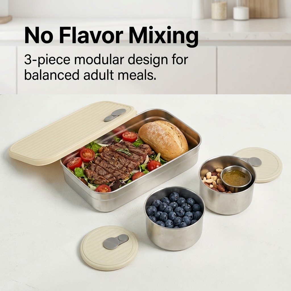 Microwave Safe 304 Stainless S - Meal Prep Dinners 评论和价格