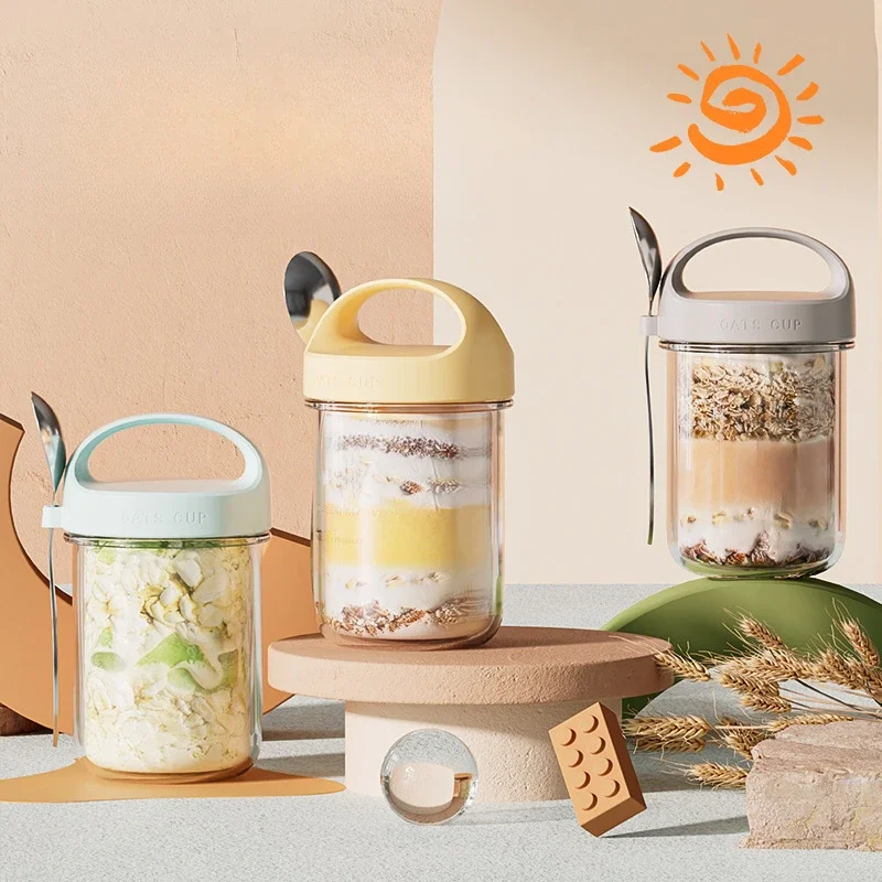 420ML New Breakfast Cups Oatme - Meal Prep Yogurt Containers 评论和价格