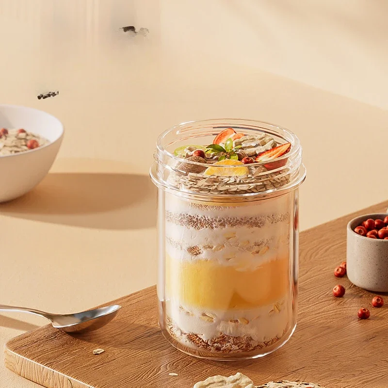 420ML New Breakfast Cups Oatme - Meal Prep Yogurt Containers 评论和价格