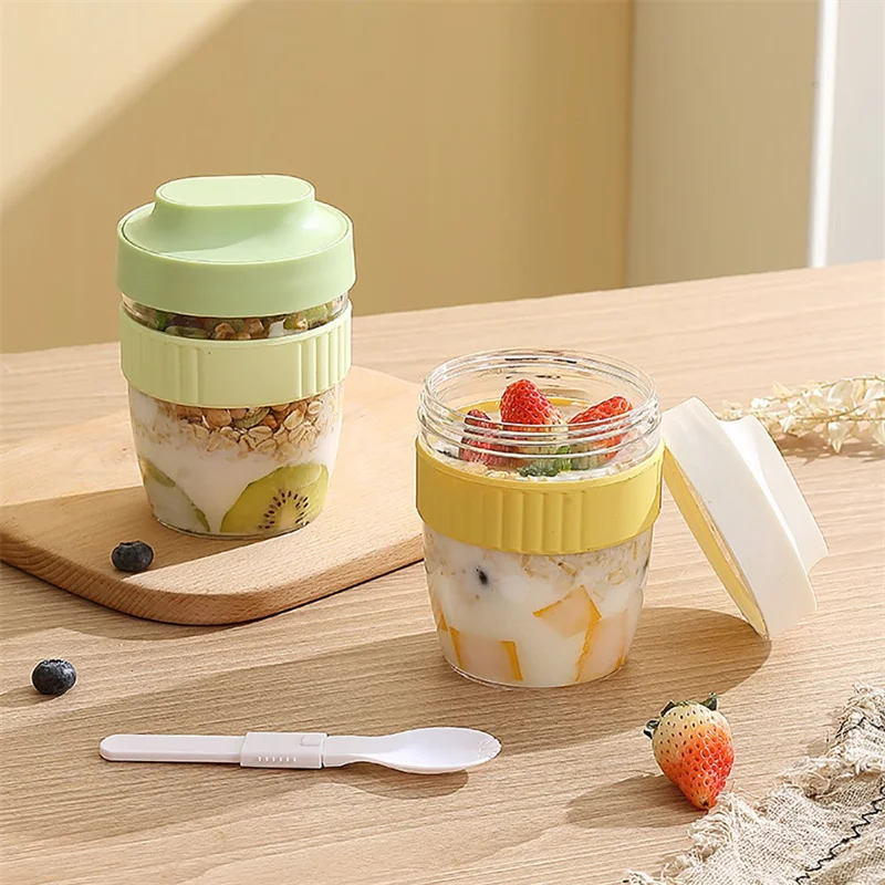 480/570ml Breakfast Cup Portab - Meal Prep Yogurt Containers 评论和价格