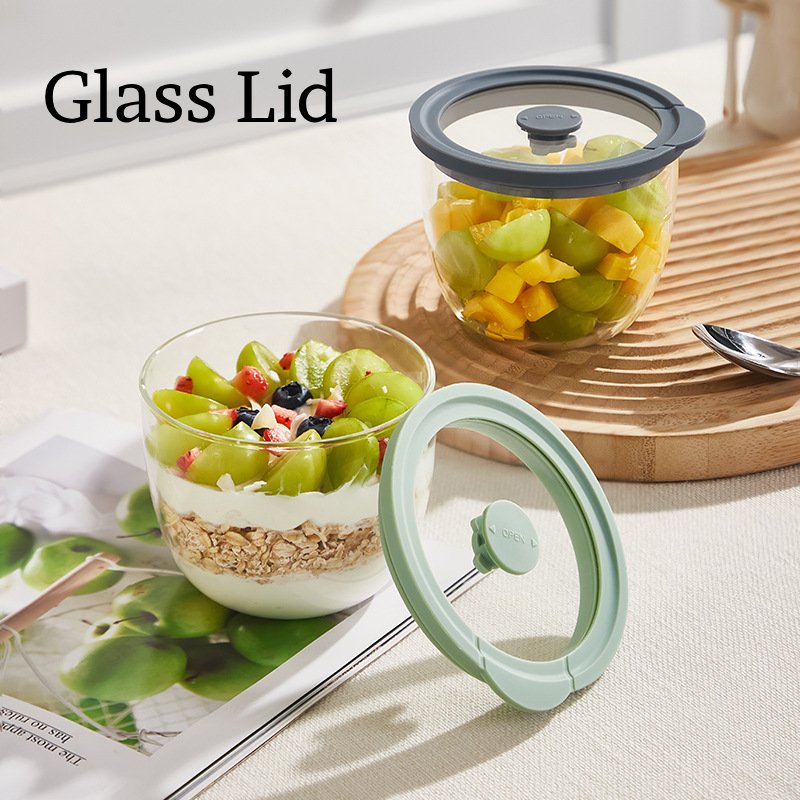Glass Overnight Oats Container - Meal Prep Yogurt Containers 评论和价格