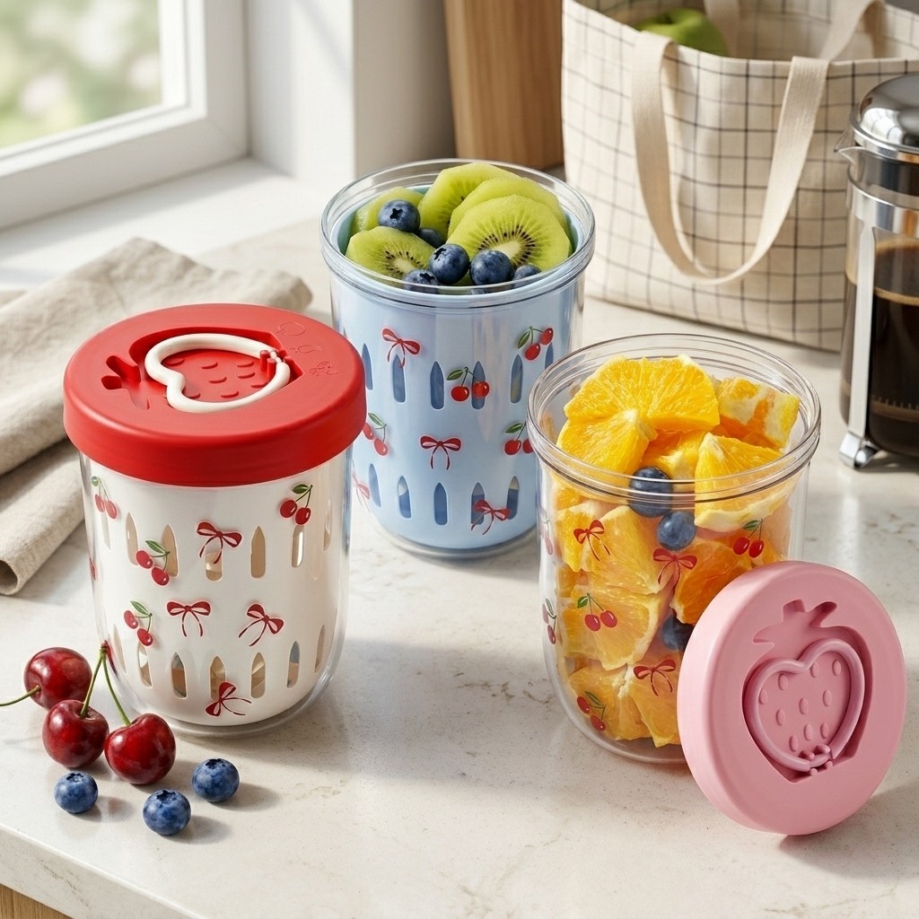 Plastic Salad Container with L - Meal Prep Yogurt Containers 评论和价格