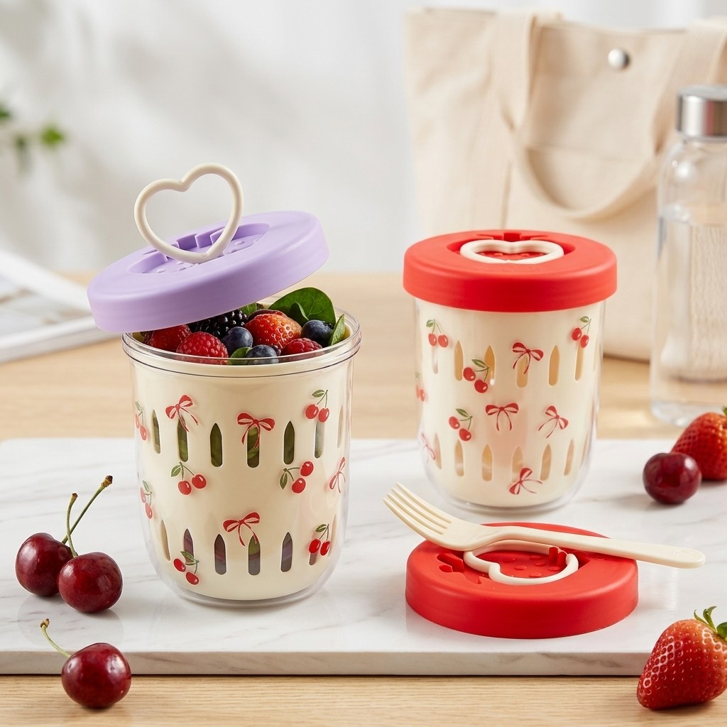 Plastic Salad Container with L - Meal Prep Yogurt Containers 评论和价格